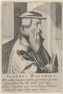 Johann Wolfin muotokuva tekijältä Simon Frisius