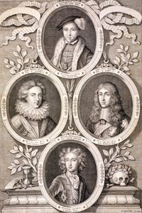 Edward VI, Henry ja William, Gloucesterin herttuat ja Henry, Walesin prinssi, 1700.