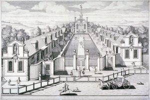 Trinity Almshouses, Mile End Road, Stepney, Lontoo, 1696.