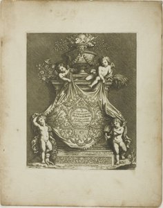 Levy yksi, kirjasta A New Book of Ornaments (Uusi koristekirja) tekijältä Simon Gribelin II