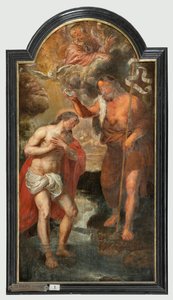 Seurakuntakirkko (Sint-Walburgakerk). Maalaus, triptyykki. Simon De Pape (?). Kristittyjen orjien lunastus turkkilaisille.