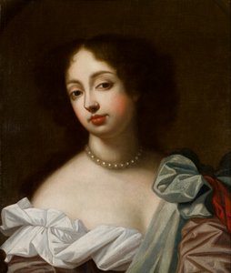 Portsmouthin herttuattaren Louise de Kérouaillen muotokuva, n. 1680-1700 (öljy kankaalle)