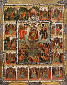 Theotokos Elämää antava kevät, 1670