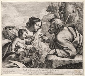 Pyhä perhe tekijältä Simon Vouet