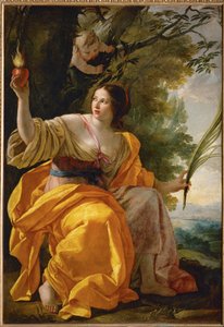 La charite celeste - Taivaallinen hyväntekeväisyys ... tekijältä Simon Vouet