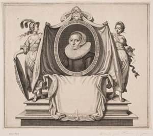 Madeleine van de Passe tekijältä Simon de Pas