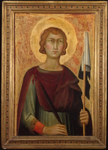 Saint Ansanus, n. 1326. tekijältä Simone Martini