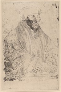 Erasmus Rotterdamilainen tekijältä Sir Anthony van Dyck after Hans Holbein the Younger
