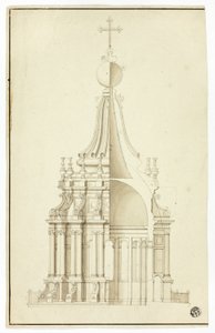 Kuppilan lyhty, Pyhän Pietarin kirkko, Rooma tekijältä Sir Christopher Wren