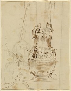 Koristeellinen ewer [recto] tekijältä Sir David Wilkie