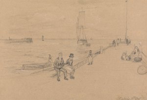 Laiturilla, Calais tekijältä Sir David Wilkie