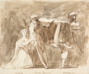 Kohtaus Quentin Durwardista tekijältä Sir David Wilkie