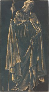 Palveleva enkeli tekijältä Sir Edward Coley Burne Jones