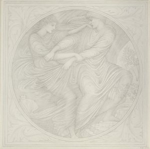 Orpheus Looks Back, 1872-1875 tekijältä Sir Edward Coley Burne Jones