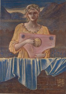 Tutkimus naisesta, jolla on soitin, 1895
