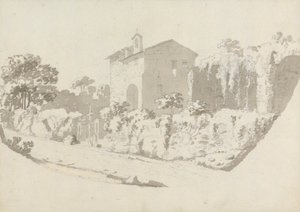 Eremitaaši lähellä Albanoa tekijältä Sir George Howland Beaumont seventh Baronet