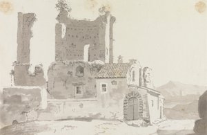Ruine din afara Romefinnish tekijältä Sir George Howland Beaumont seventh Baronet