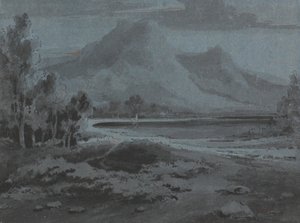 Walesin maisema tekijältä Sir George Howland Beaumont seventh Baronet