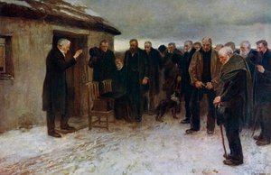Ylämaan hautajaiset, 1882, 1912.