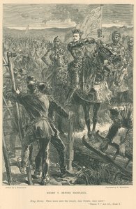 Kuvitus Shakespearen kuningas Henry V:lle tekijältä Sir John Charles Robinson