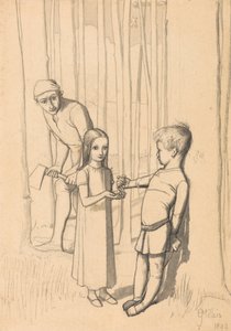 Estudo para a Filha do Lenhadorfinlandês