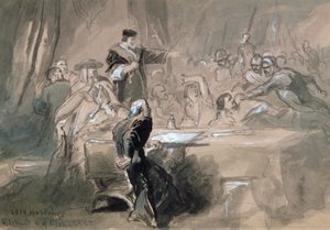 "Lord Hastingsin pidätys", 1856-1859 tekijältä Sir John Gilbert