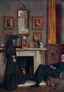 Harmaa salonki, Tanger, 1911, 1914 tekijältä Sir John Lavery