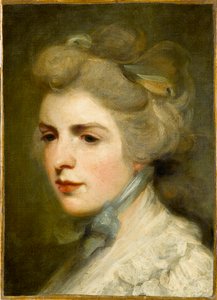 Näyttelijä Frances Kemblen muotokuva 1759-1822, 1784.