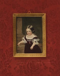 Muotokuva kuningatar Victoriasta lapsena tekijältä Sir William Charles Ross