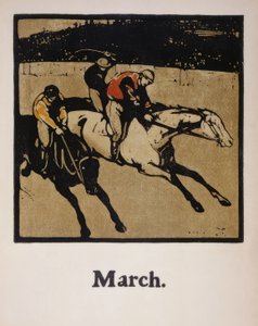 hevoskilpailu tekijältä Sir William Nicholson