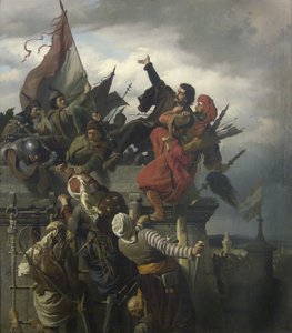 Titusz Dugovicsin itsensä uhrautuminen, 1859