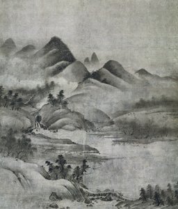 Maisema, 1500-1525. tekijältä Soami
