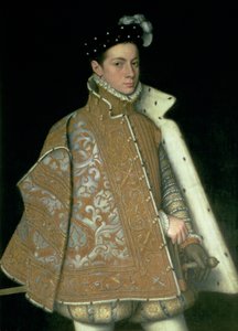 Alessandro Farnese (1546-92), myöhemmin Alankomaiden kuvernööri (1578-86), Margaret of Parman (1522-86) ja Ottavio Farnesen poika, Parman herttua (1520-86), n. 1561 tekijältä Sofonisba Anguissola