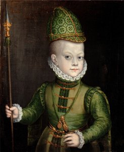 Pojan muotokuva Espanjan hovissa tekijältä Sofonisba Anguissola