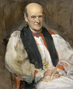 A.G. Edwards, Walesin arkkipiispa (öljy kankaalle) tekijältä Solomon Joseph Solomon