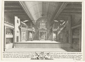 Jacob van Campenin teatteri, 1658 tekijältä Solomon Savery