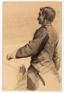 Tutkimus ratsastajamuistomerkkiä varten (kenraali John B. Gordon) tekijältä Solon H. Borglum
