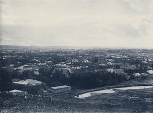 Doornfontein, Panoraama kukkulalta (m/w kuva) tekijältä South African Photographer