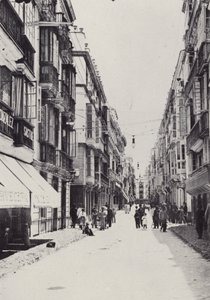Cadiz: Calle Ancha (m/w kuva) tekijältä Spanish Photographer