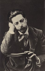 Enrique Granados, espanjalainen pianisti ja säveltäjä (1867-1916).