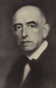 Manuel de Falla, espanjalainen säveltäjä (1876-1946) (s/w-kuva) tekijältä Spanish Photographer