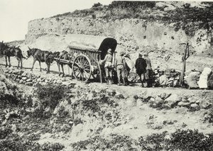 Tuliaseiden kärryn purkaminen Dersa Hillsille, Tetouan, Marokko tekijältä Spanish Photographer