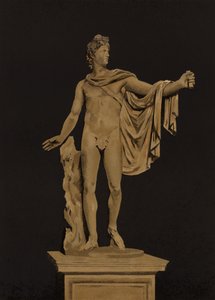 Apollo Belvedere (chromolitho) tekijältä Spanish School