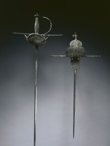 Kuppikärkiset tarttujat, n. 1650 (teräs) tekijältä Spanish School