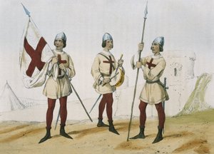 DE SOTTO, Serafin Maria, Clonardin jaarli (1793 - 1862). Historia organica de las armas de Infanteria y Caballeria espanolas. 1851 - 1859. Jalkaväki Espanjan katolisten hallitsijoiden aikana. Santa He -joukkojen lipunkantaja, rumpali ja luutnantti. tekijältä Spanish School