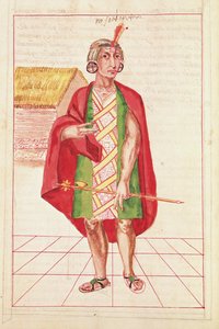 Kuvitus teoksesta "Historia y Genealogia Real de los Reyes Incas del Peru, de sus hechos, costumbres, trajes y manera de Gobierno", joka tunnetaan nimellä Codice Murua tekijältä Spanish School