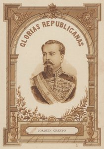 Joaquin Crespo, venezuelalainen poliitikko ja sotilas tekijältä Spanish School