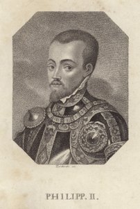 Philip II, Espanjan kuningas tekijältä Spanish School