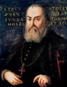 Napolin varakuninkaan Don Pedro Alvarez De Toledon muotokuva tekijältä Spanish School