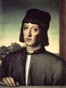 Muotokuva Martin Alonzo Pinzonista (k. 1493) tekijältä Spanish School
